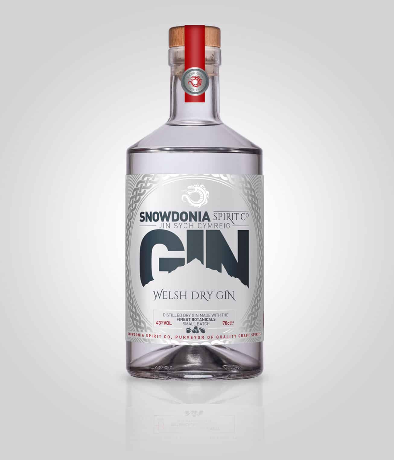 Snowdonia Spirit Co, Welsh Dry Gin 70cl 43 VOL Snowdonia Gin